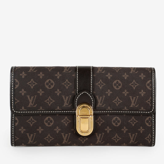 Sarah Wallet, Fusain Idylle Denim