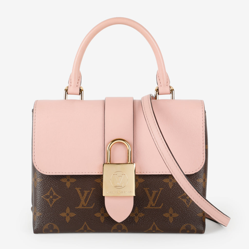 Locky BB, Monogram Rose Ballerine
