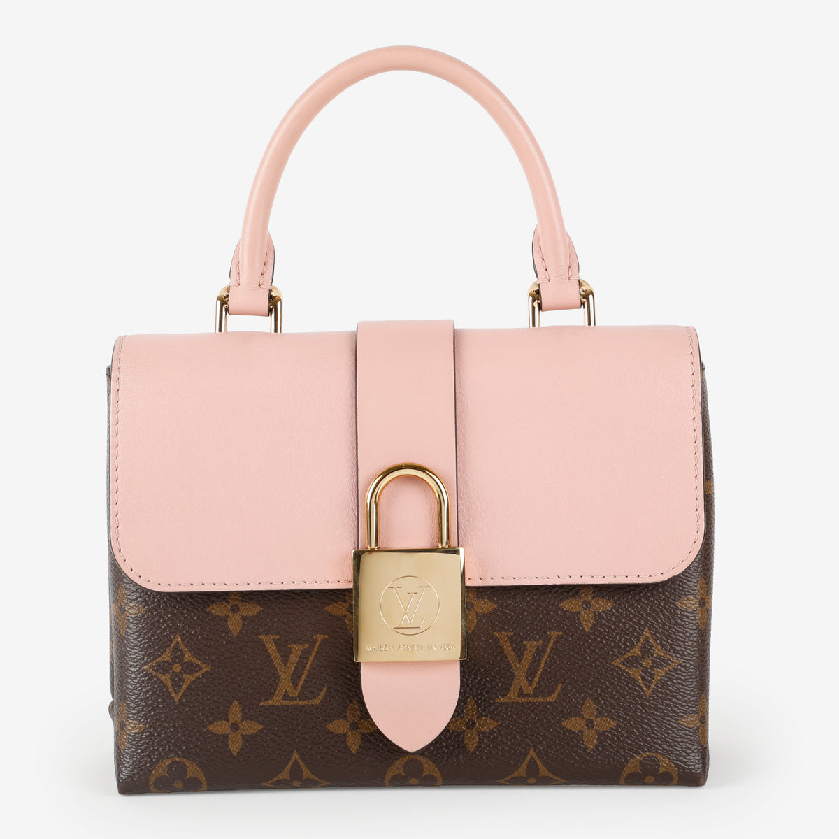 Locky BB, Monogram Rose Ballerine