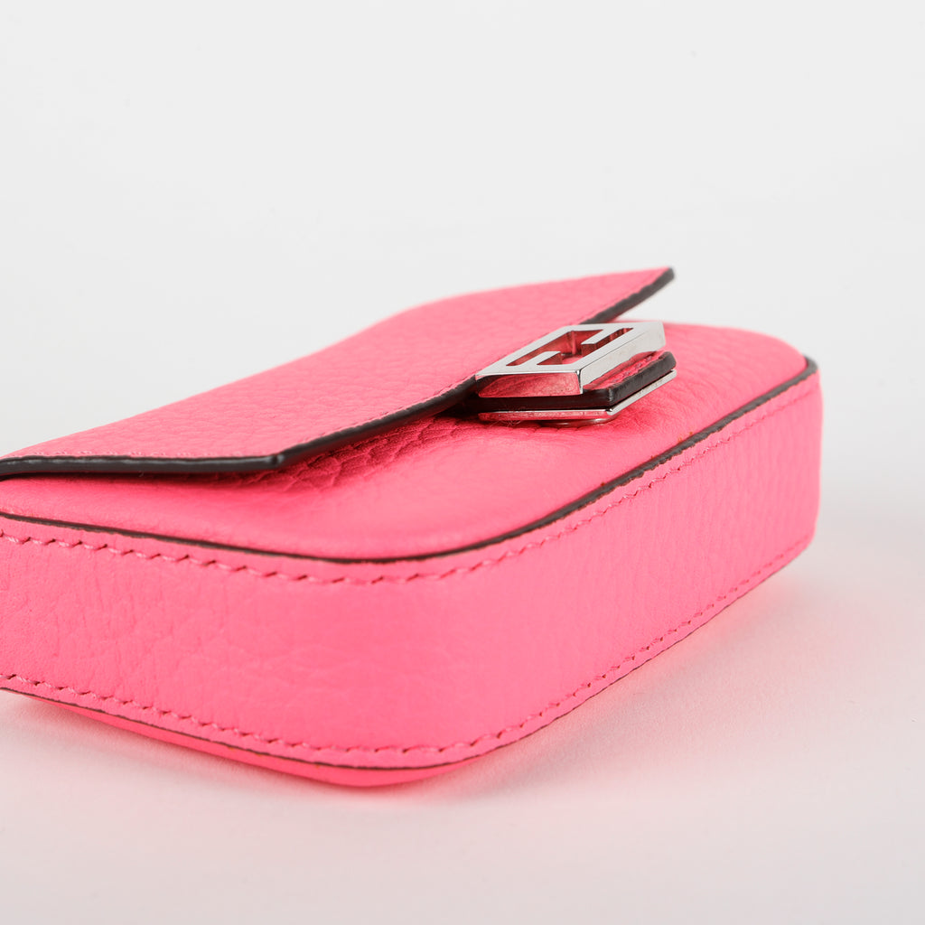 Mirco Baguette Charm, Pink