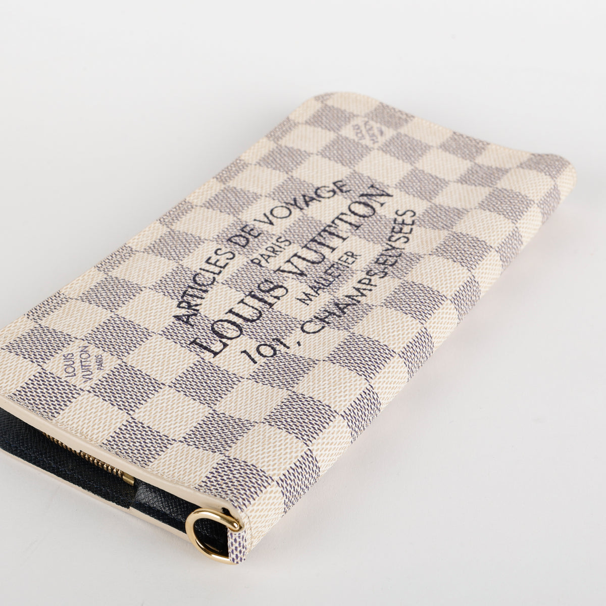 Articles de Voyage Insolite Wallet, Damier Azur
