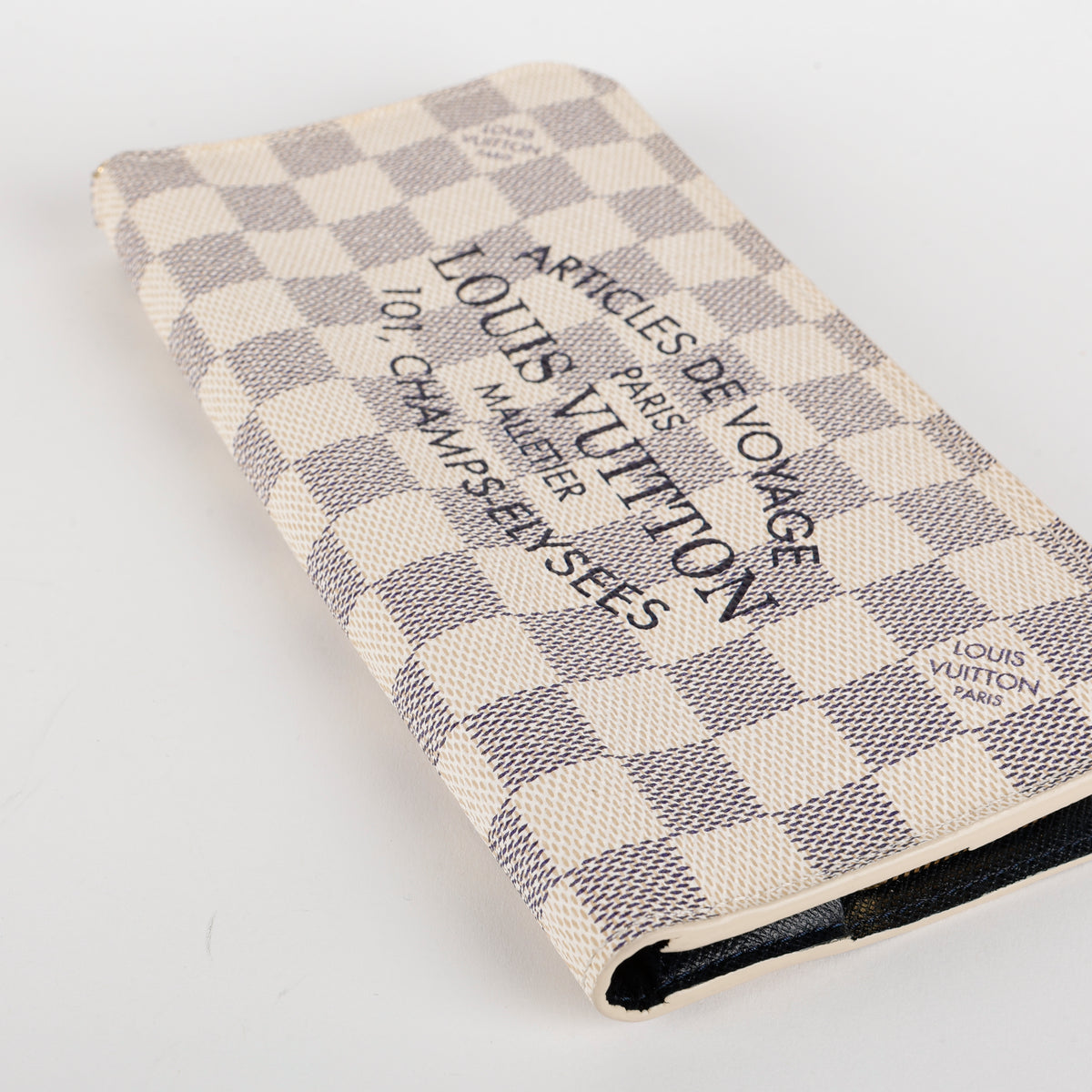 Articles de Voyage Insolite Wallet, Damier Azur