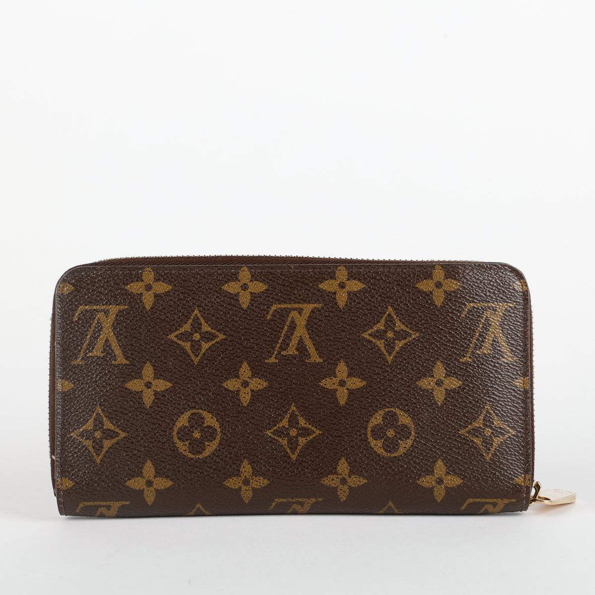 V Zippy Wallet, Monogram Turquoise