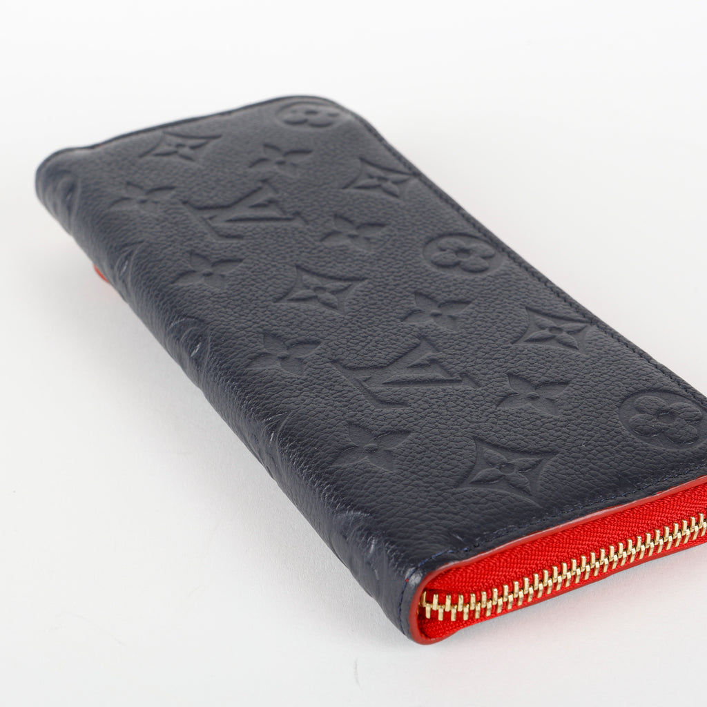 Blooming Clemence Wallet, Marine/Rouge