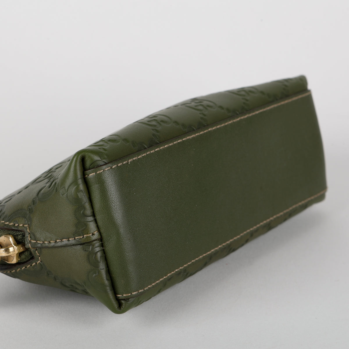 Guccissima Cosmetic Pouch, Green