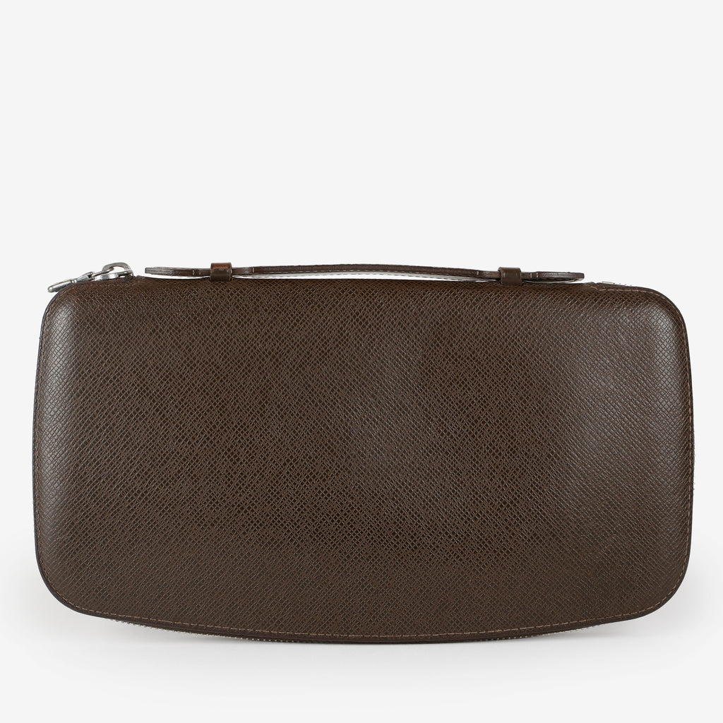 Atoll Travel Case, Brown Taiga