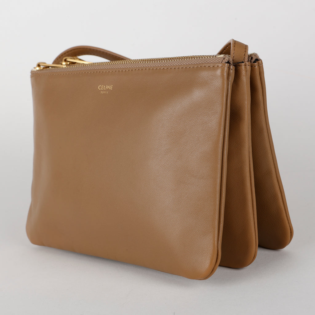 Trio Pouch, Brown