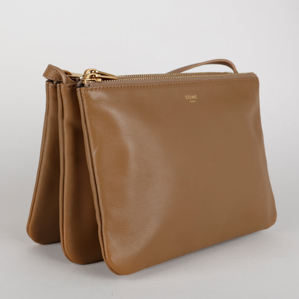 Trio Pouch, Brown