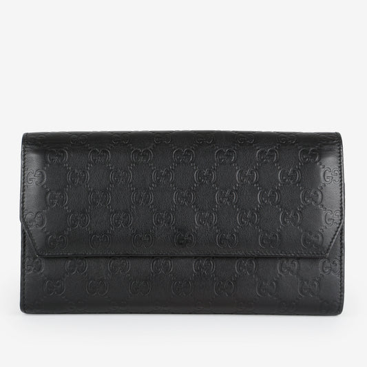 Travel Clutch Organizer, Black Guccissima