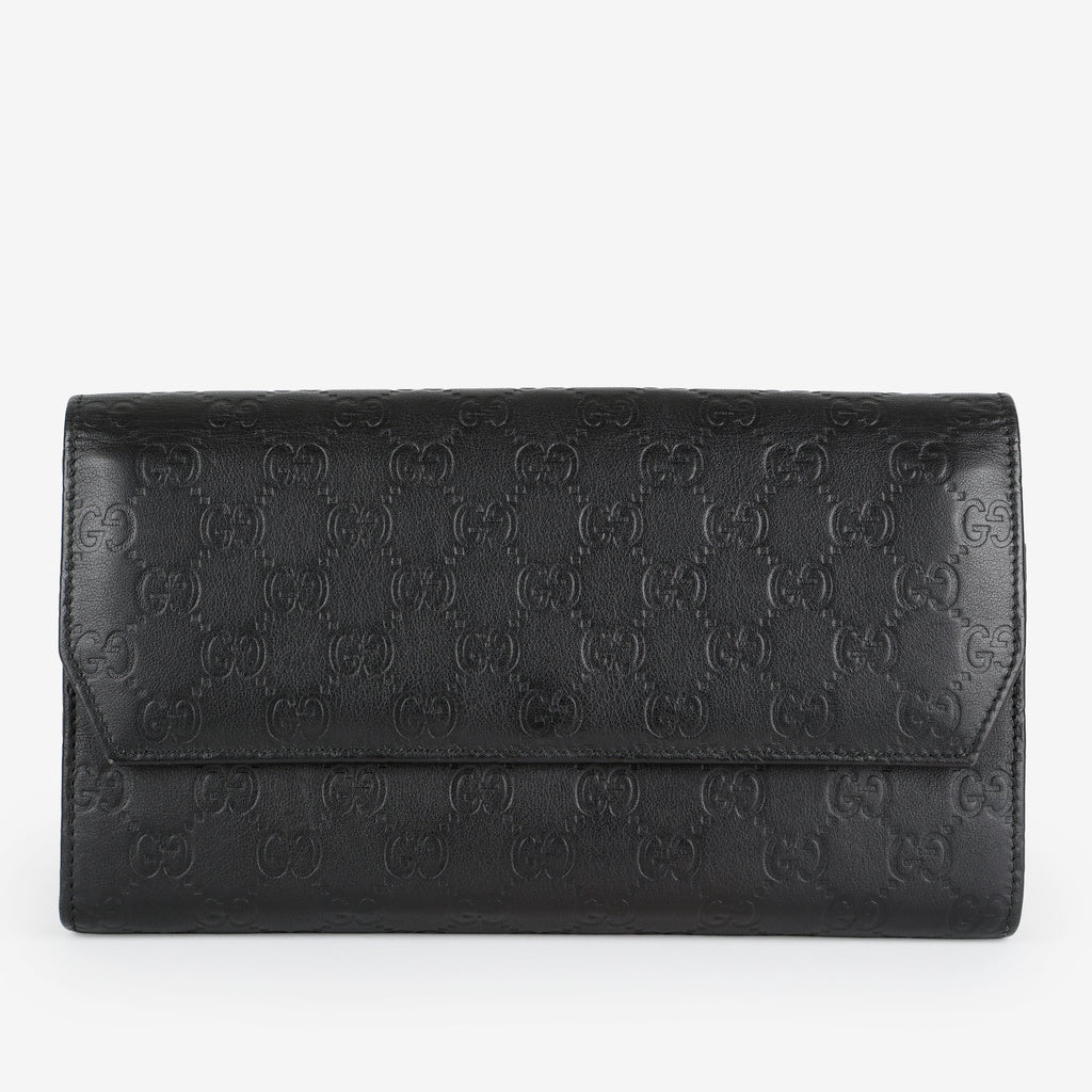Travel Clutch Organizer, Black Guccissima