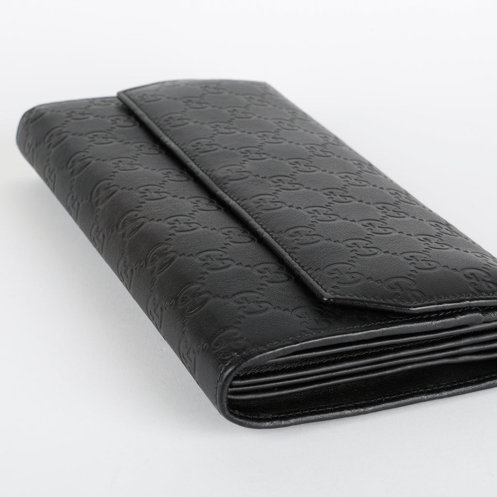 Travel Clutch Organizer, Black Guccissima
