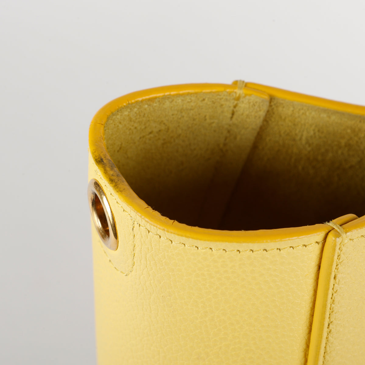 Small Seau Sangle, Yellow