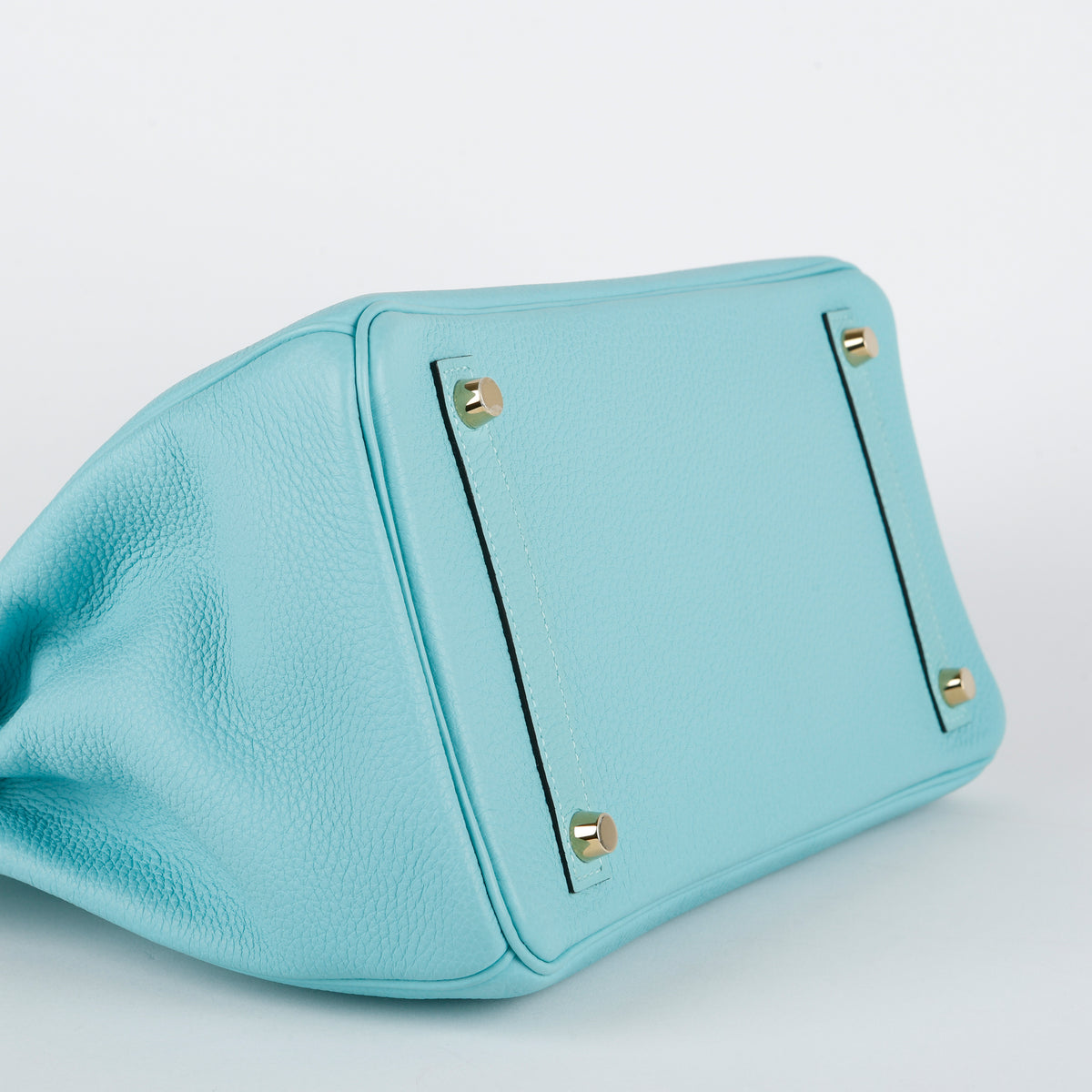 Birkin 30, Blue Atoll Togo Gold Hardware (T Stamp)