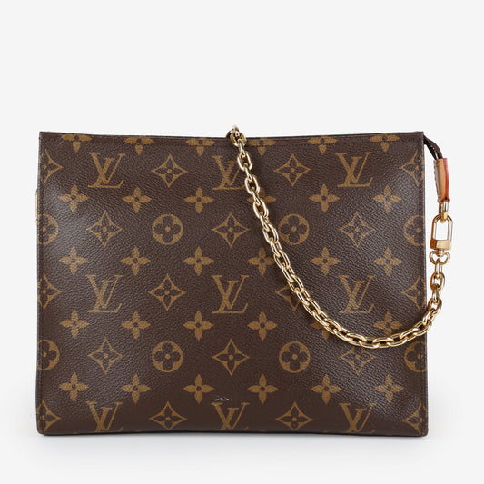 Toiletry Pouch on Chain, Monogram