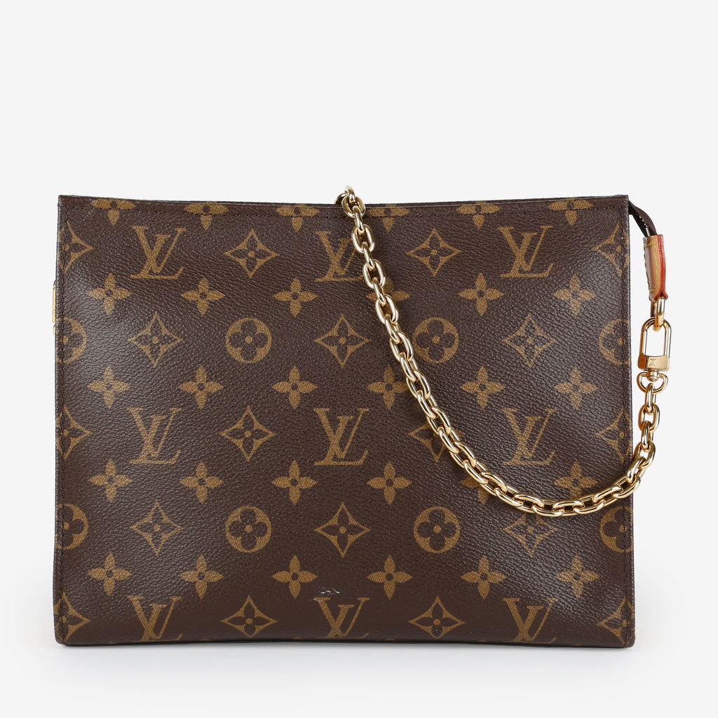 Toiletry Pouch on Chain, Monogram