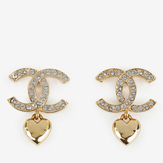 Heart CC Earrings