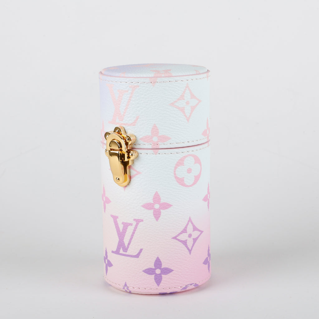 100 ML Travel Case, Pastel Monogram