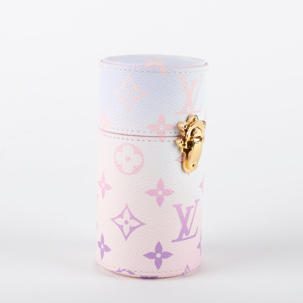 100 ML Travel Case, Pastel Monogram