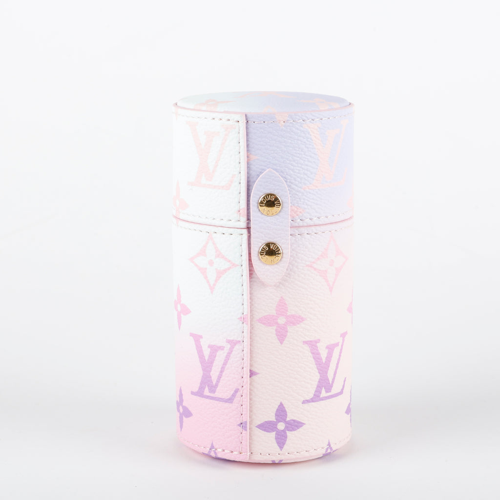 100 ML Travel Case, Pastel Monogram
