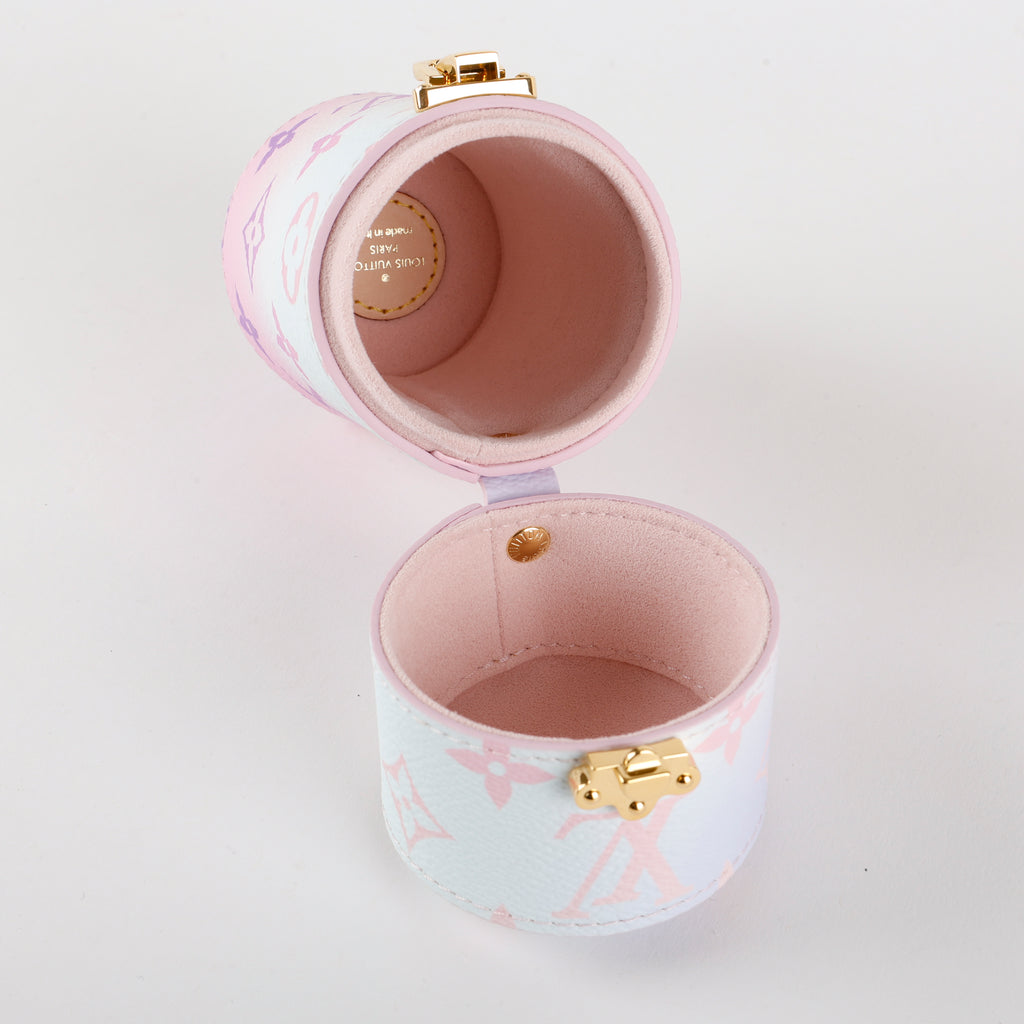 100 ML Travel Case, Pastel Monogram