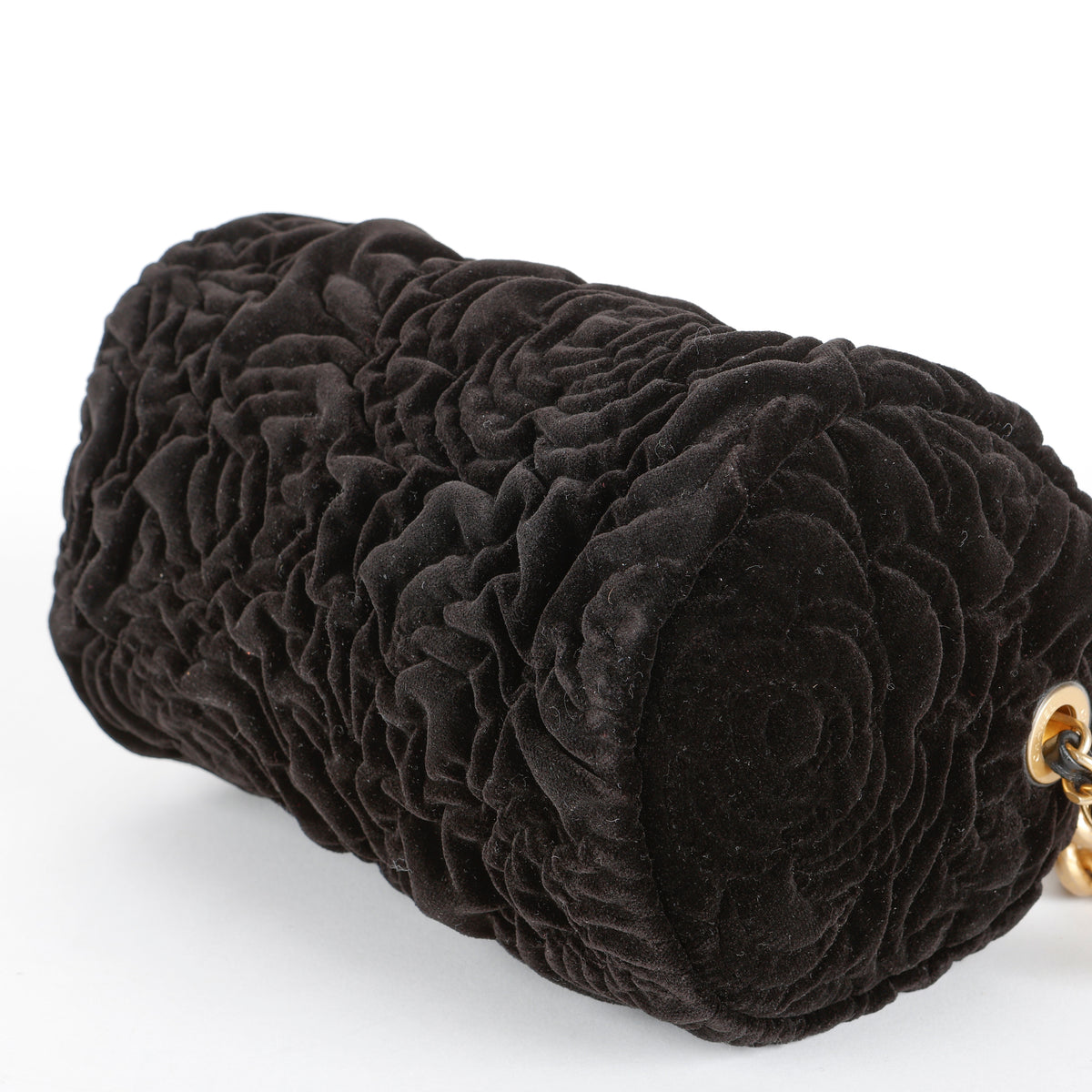 Camellia 2 Way Chain, Black Velvet