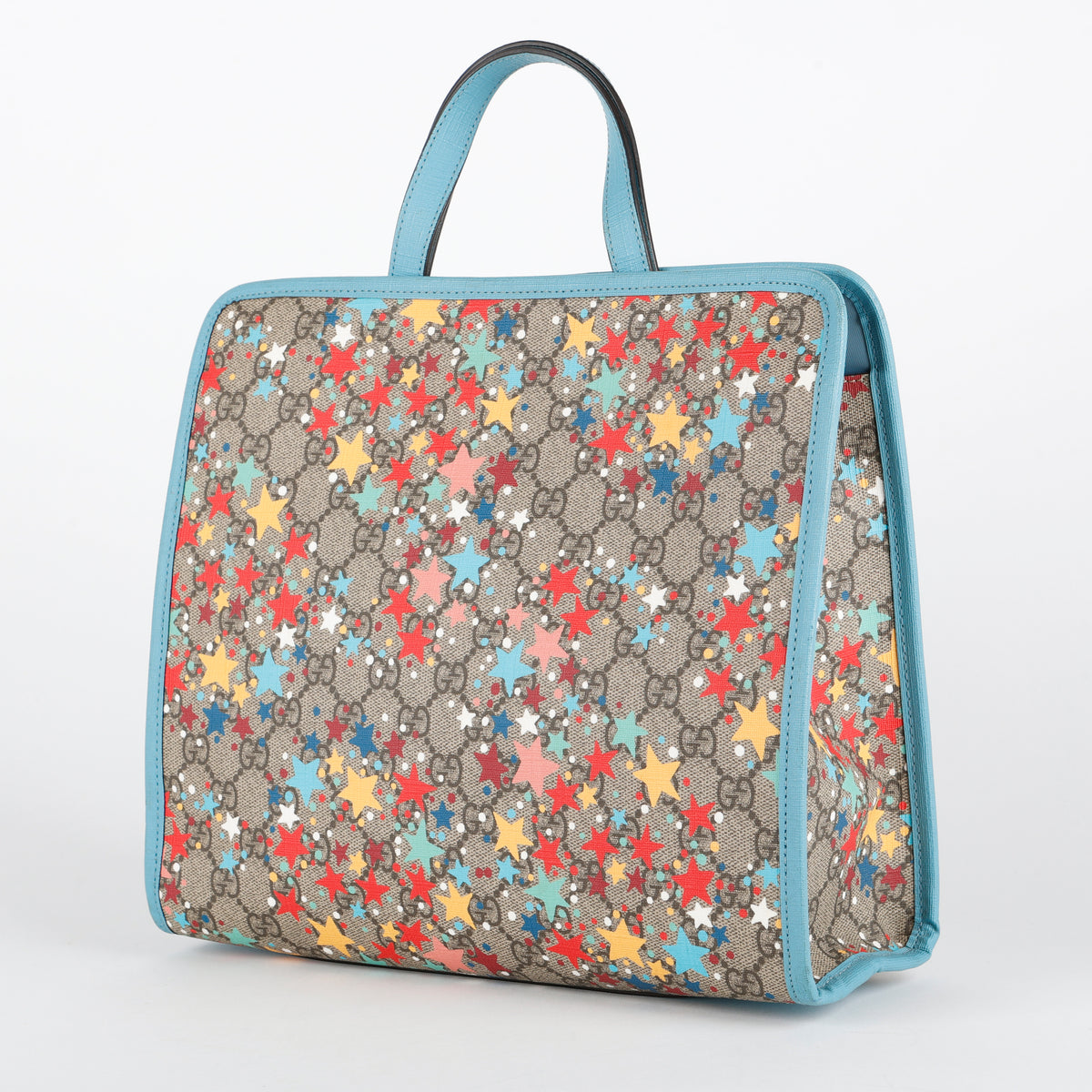 GG Supreme Star Tote, Blue