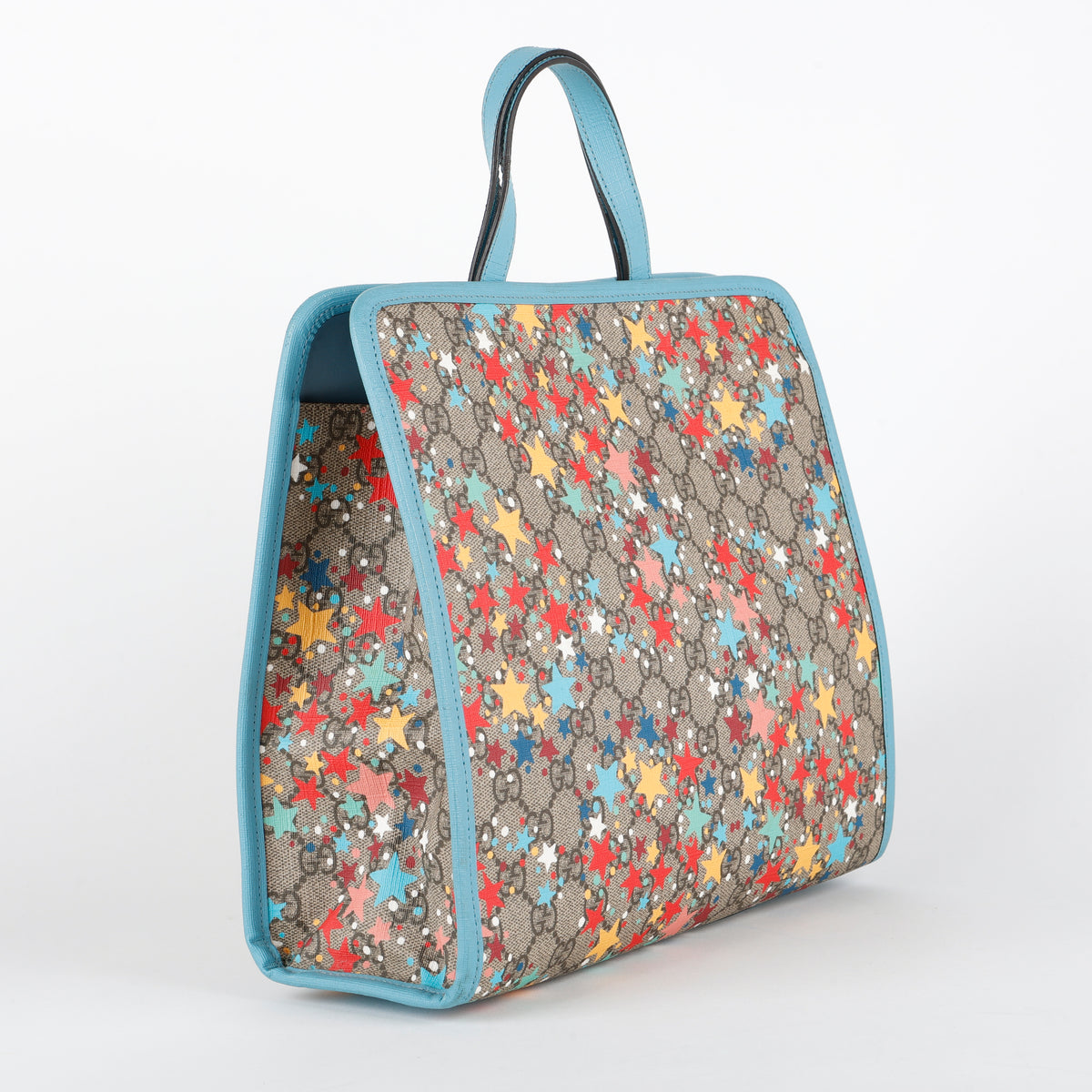 GG Supreme Star Tote, Blue