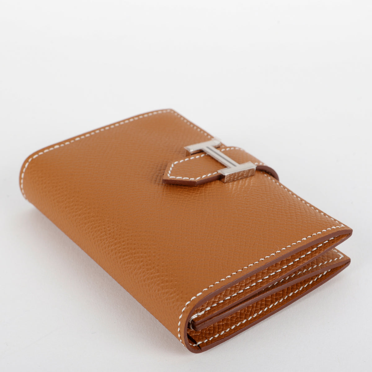 Bearn Card Holder, Gold Epsom (2022)