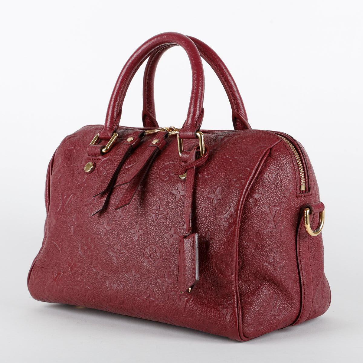 Speedy 25 Bandouliere, Wine Empreinte (missing strap)