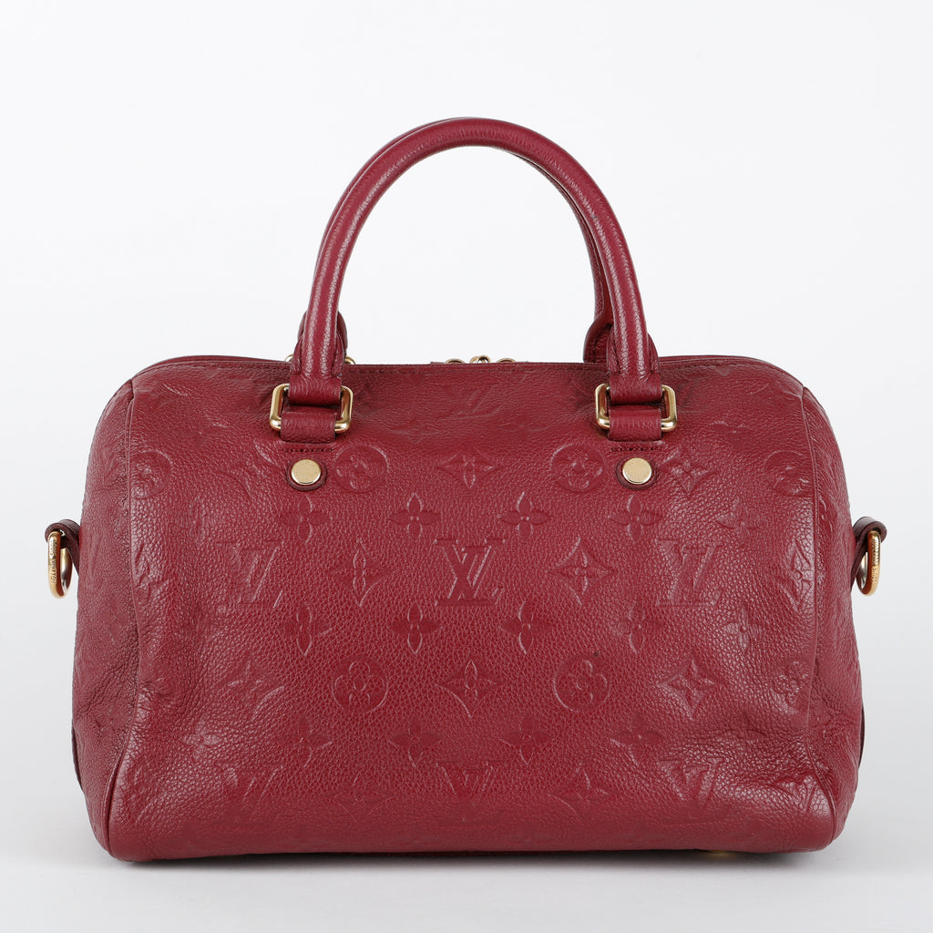 Speedy 25 Bandouliere, Wine Empreinte (missing strap)