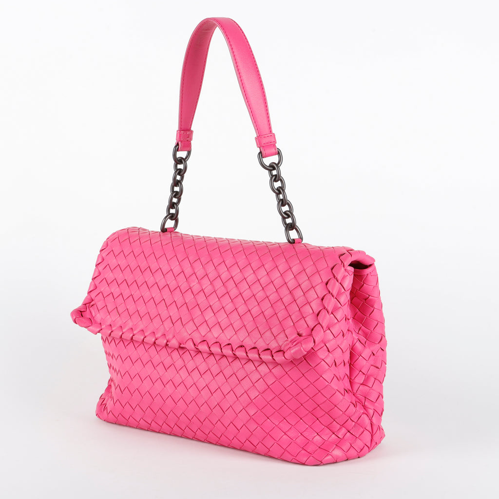Medium Olimpia Shoulder Bag, Pink RHW