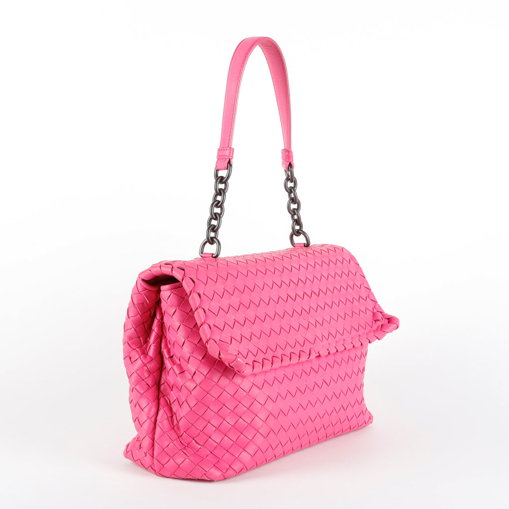 Medium Olimpia Shoulder Bag, Pink RHW