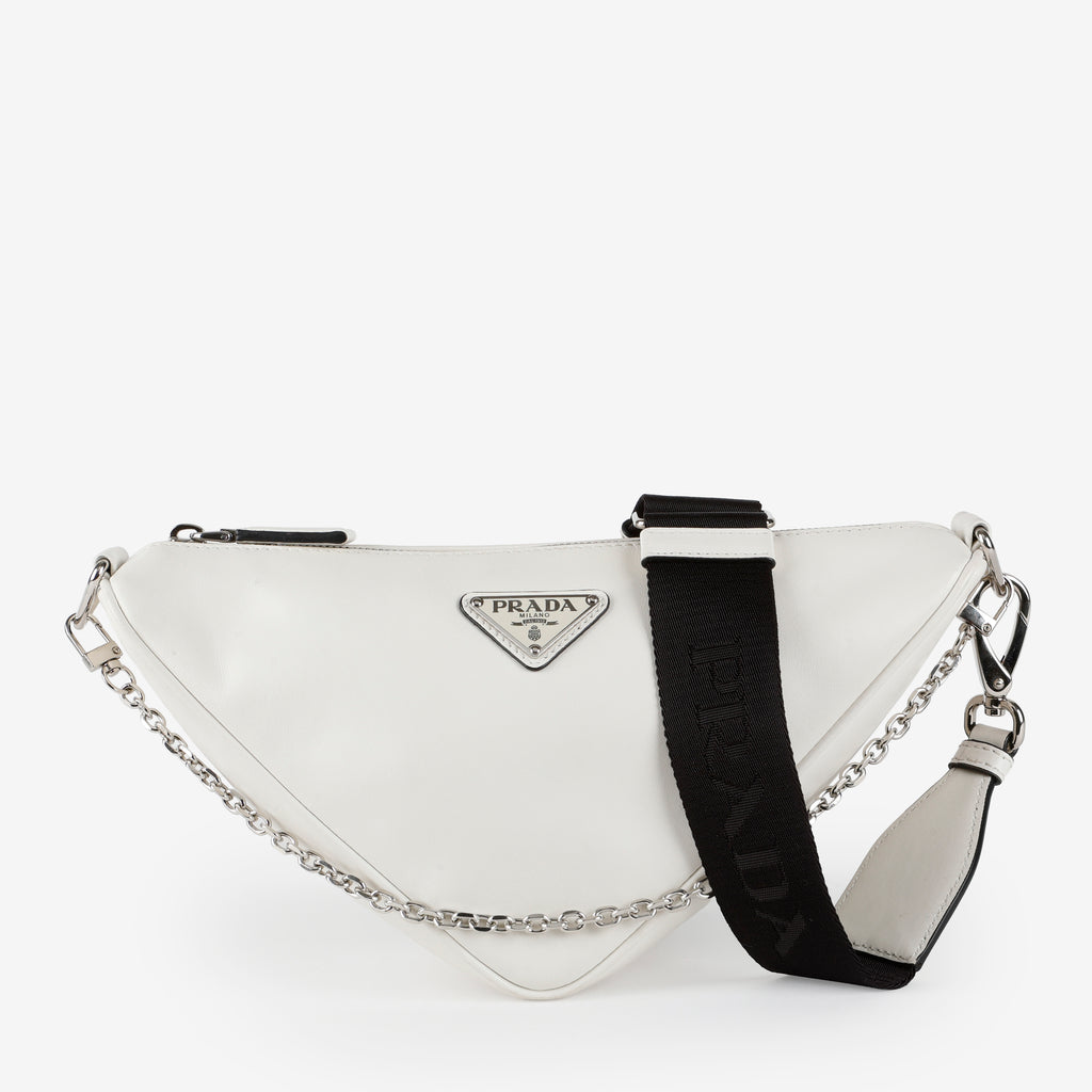 Grace Lux Triangle, White