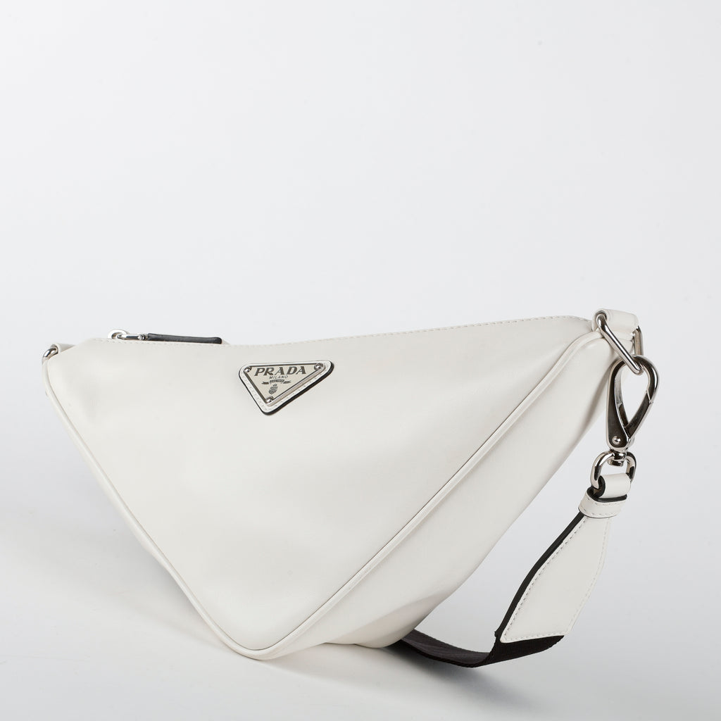 Grace Lux Triangle, White