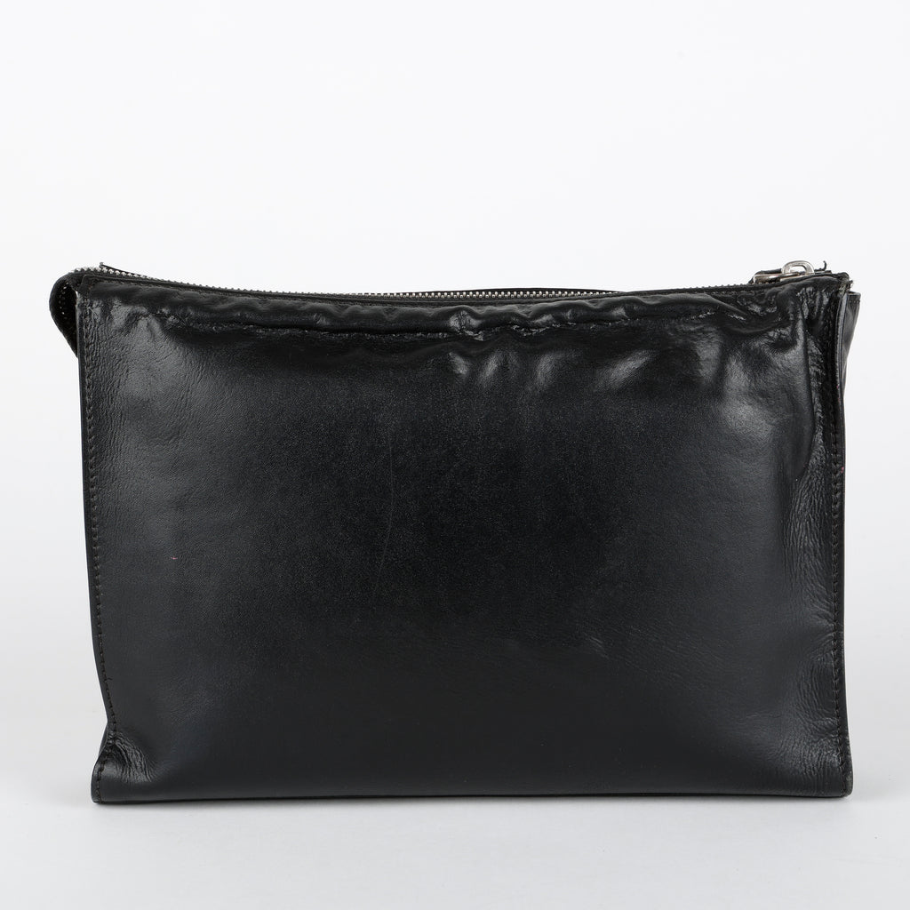 Elite Monster Eyes Cosmetic Pouch, Black/White/Silver