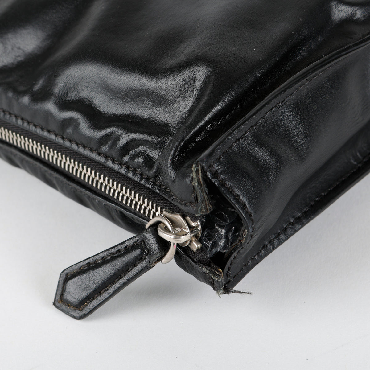 Elite Monster Eyes Cosmetic Pouch, Black/White/Silver