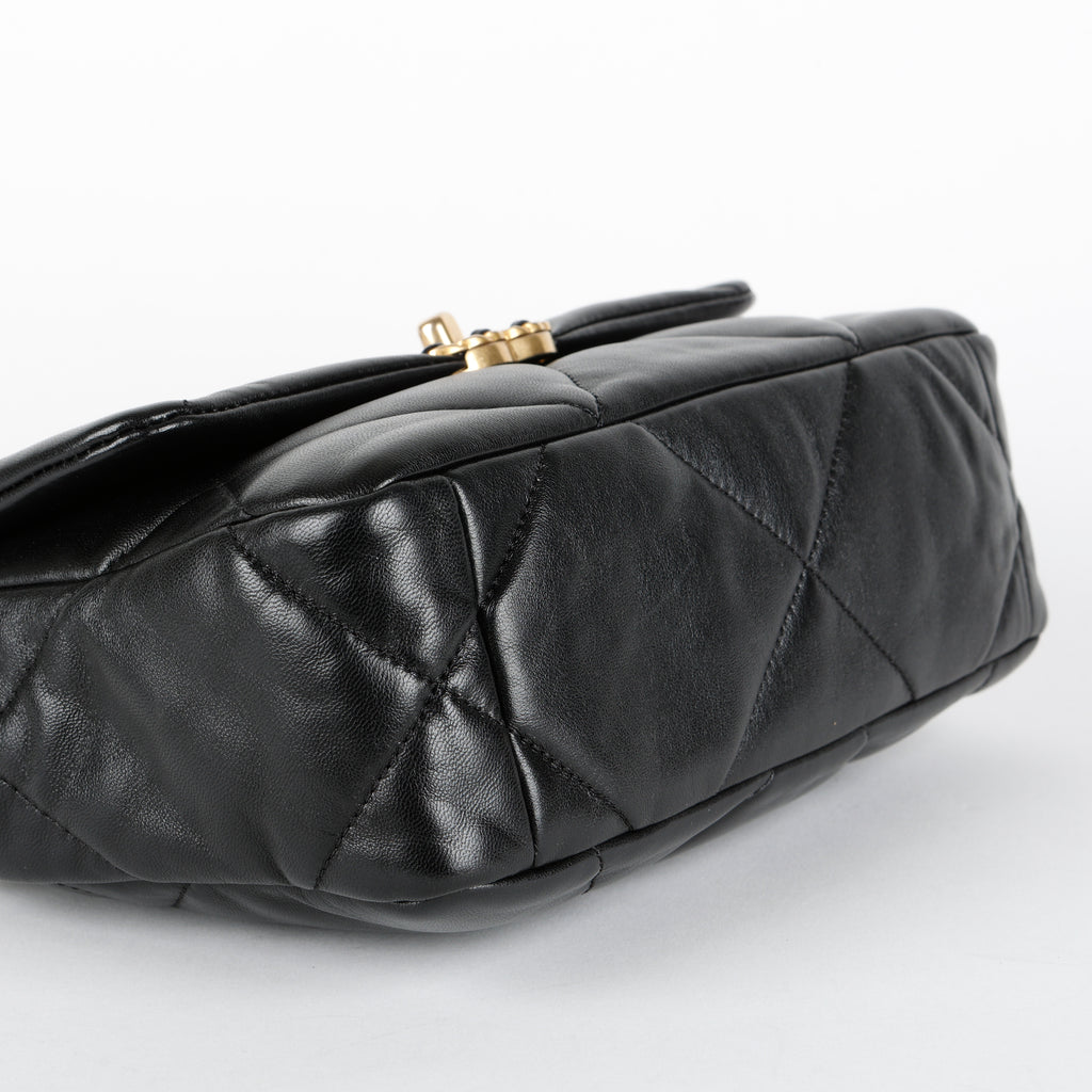 Small 19, Black Lambskin