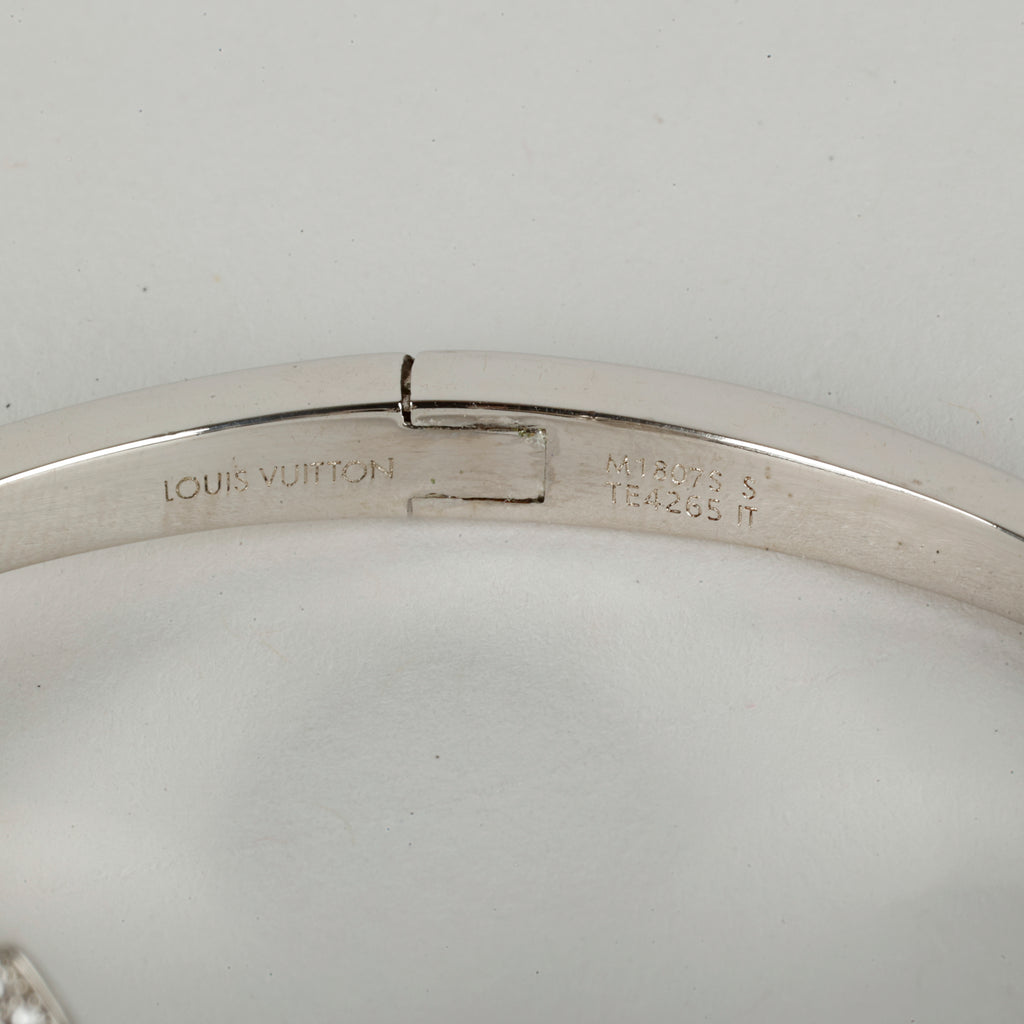 Silver Louisette Signature Strass Bracelet