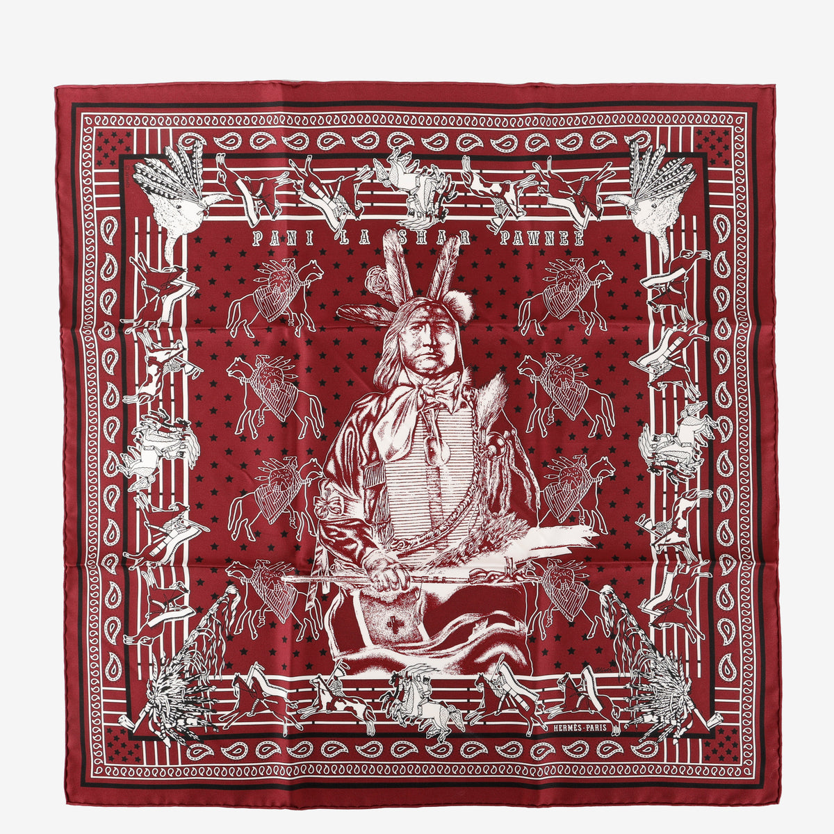 Hermès Pani La Shar Pawnee Scarf