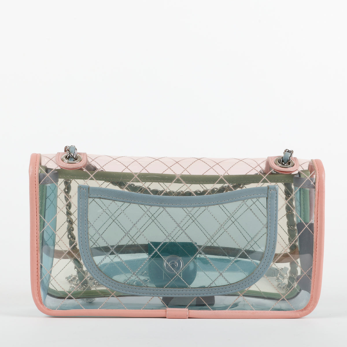 Coco Splash PVC Flap, Pink/Blue/Green