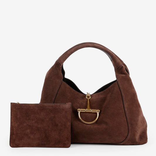 Maxi Softbit, Dark Brown Suede