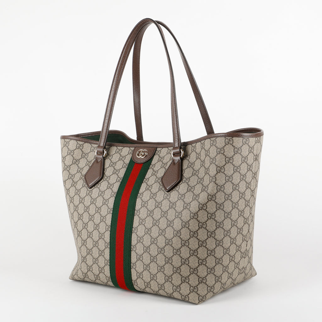 Large Ophidia Tote Bag, Coated Canvas