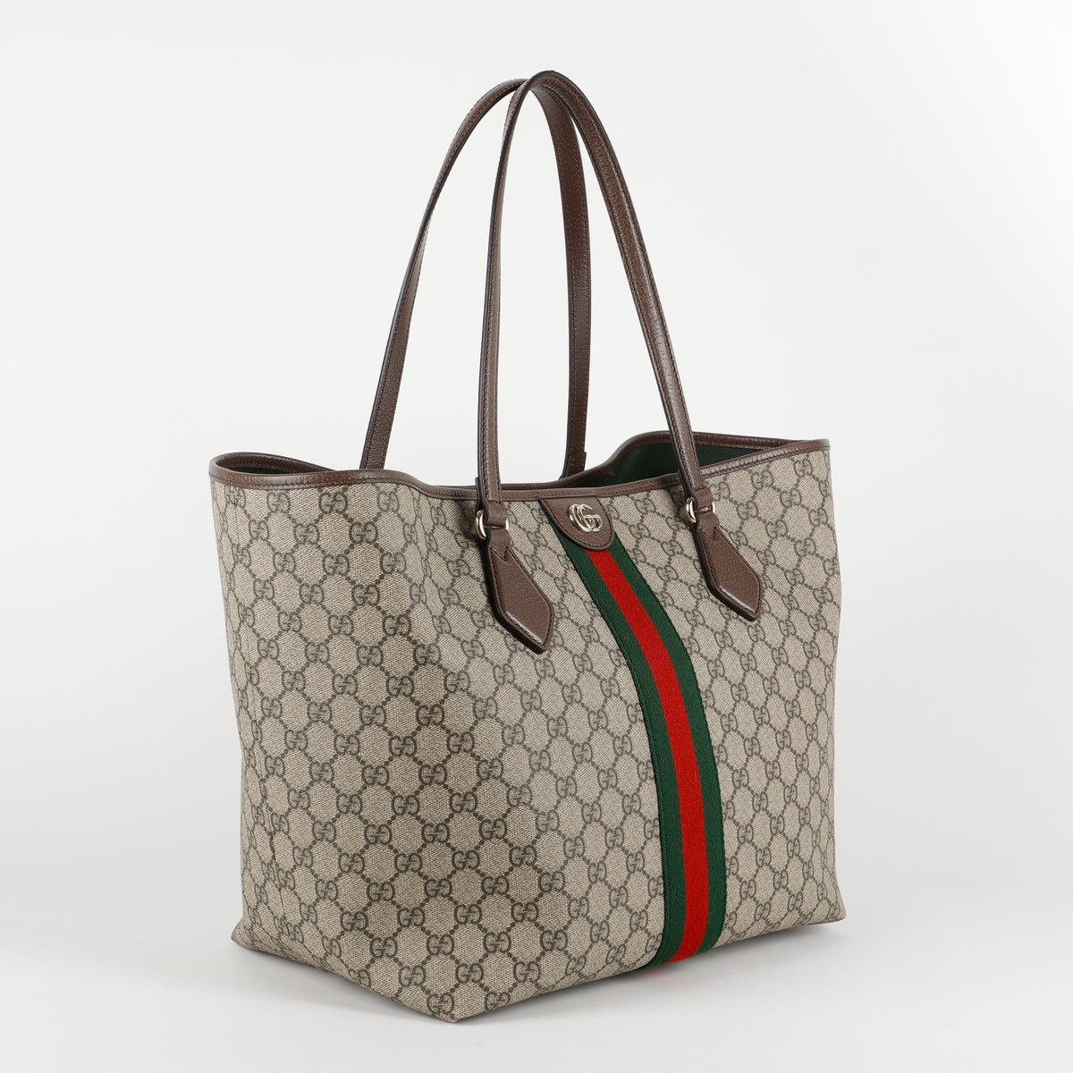 Large Ophidia Tote Bag, Coated Canvas
