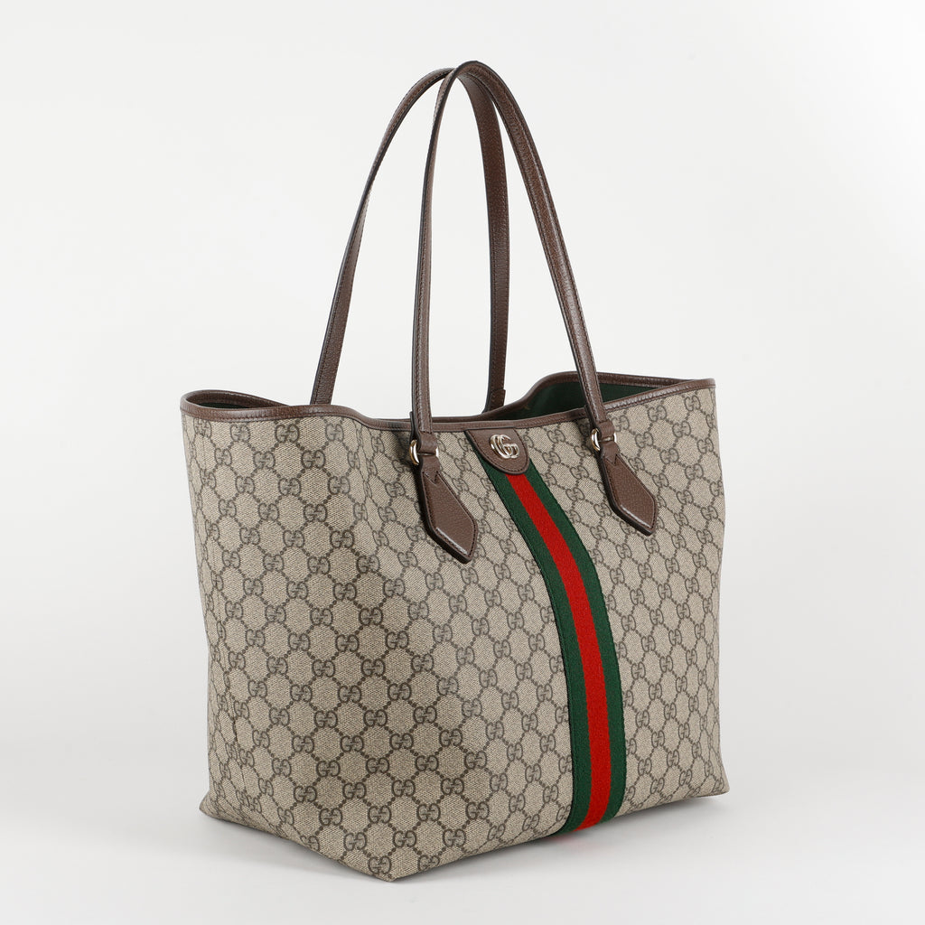 Large Ophidia Tote Bag, Coated Canvas