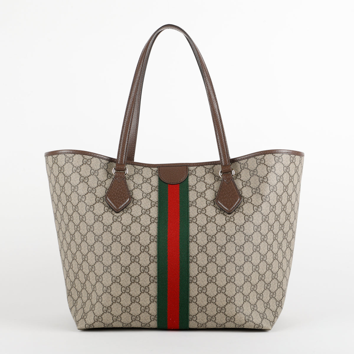 Large Ophidia Tote Bag, Coated Canvas