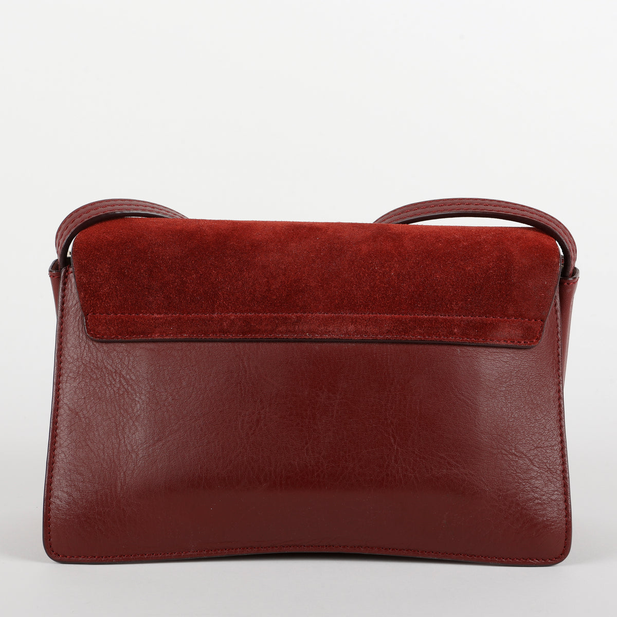Small Faye Shoulder Bag, Burgundy