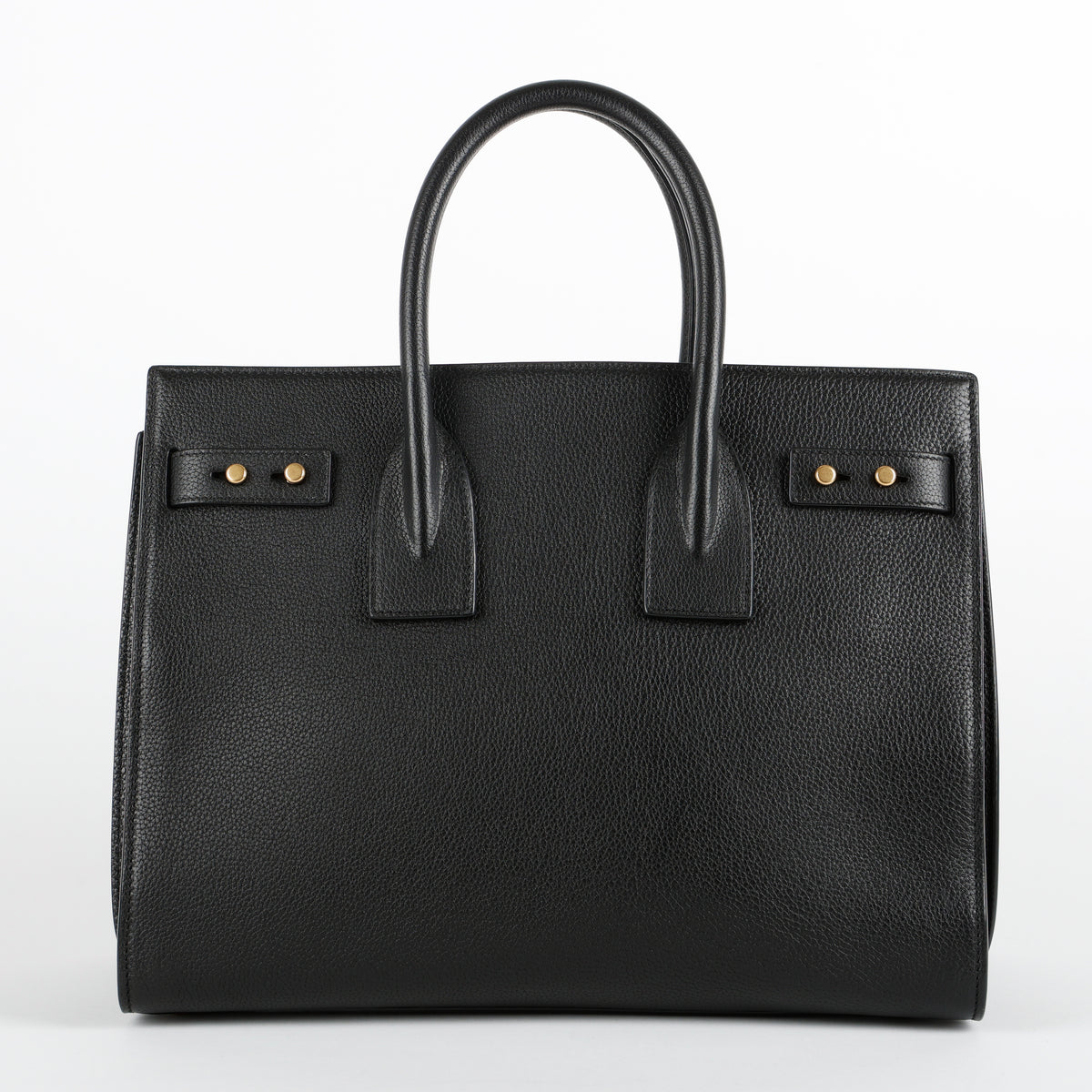 Large Sac De Jour, Black Supple Calfskin
