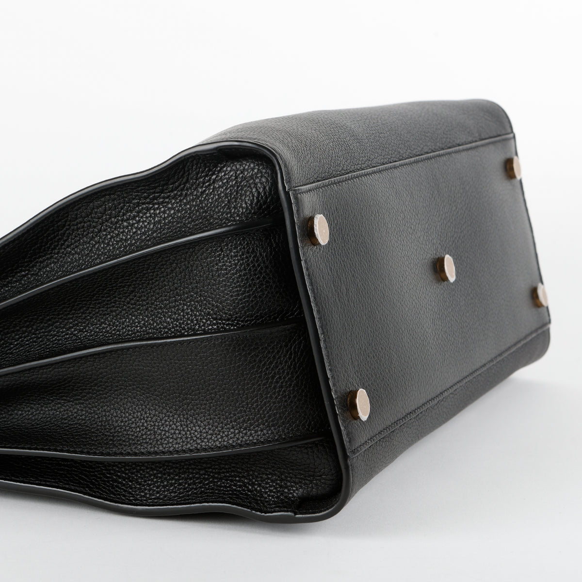 Large Sac De Jour, Black Supple Calfskin