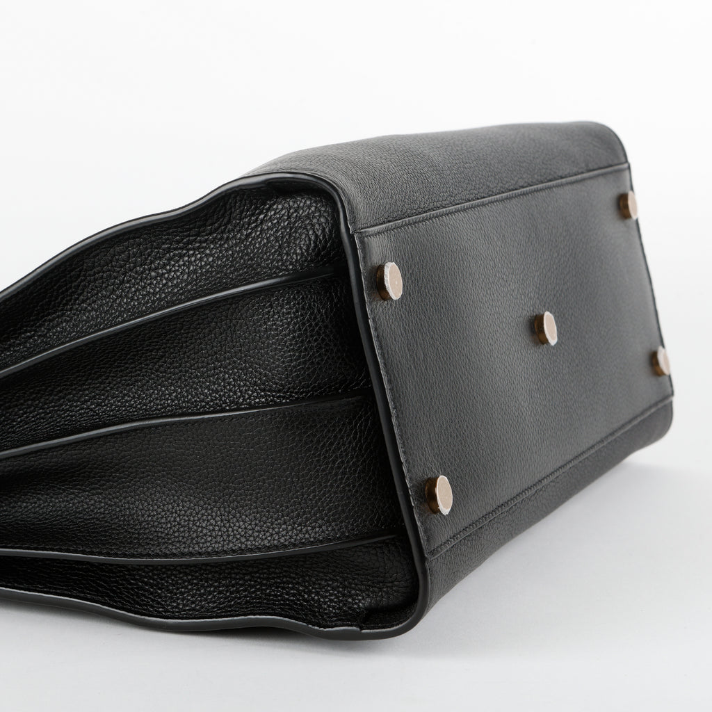 Large Sac De Jour, Black Supple Calfskin