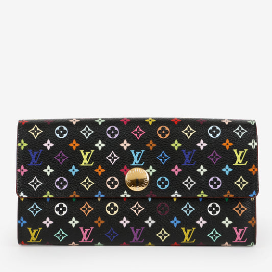 Sarah Wallet, Black Multicolor